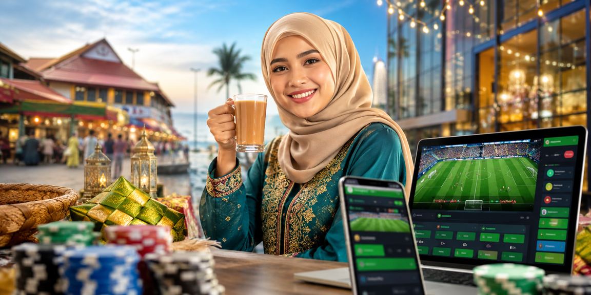 Pemain menikmati kasino mudah alih di Kota Bharu sempena Hari Raya